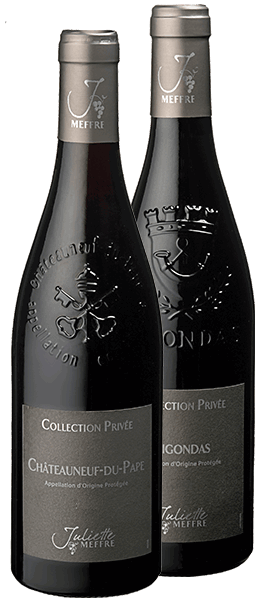 Vin Rhône - Coffret Gigondas - Châteauneuf du Pape - 2013