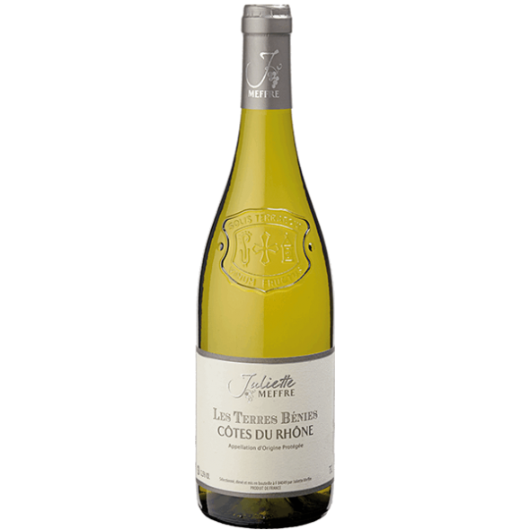 Vin Rhône - Côtes du Rhône - Les Terres Bénies - Blanc - 2016