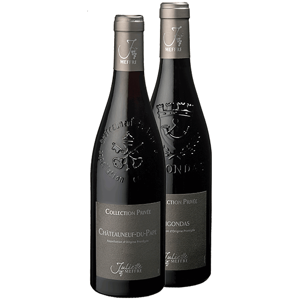 Vin Rhône - Coffret Gigondas - Châteauneuf du Pape - 2013 Vin Rhône - Coffret Gigondas - Châteauneuf du Pape - 2013