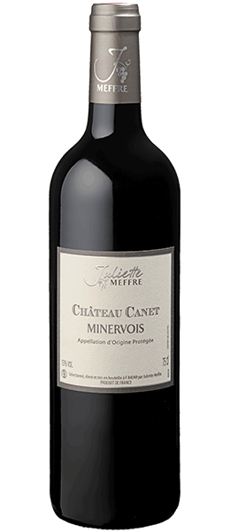 Vin Languedoc - AOP Minervois - Château Canet - 2015